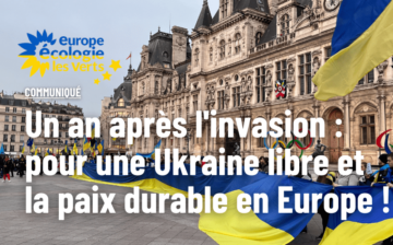 Un an après : pour une Ukraine libre et la paix durable en Europe !